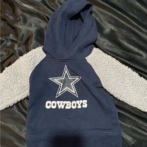 NFL Team Apparel Dallas Cowboys Navy Hoodie Toddler